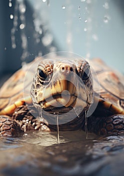 Animal shell nature wildlife turtle reptile green wild tortoise water