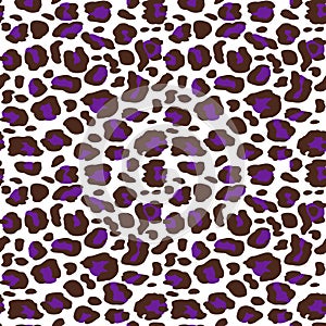 Animal skin leopard seamless pattern design. Jaguar, leopard, cheetah, panther fur.