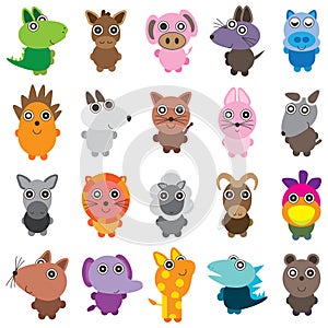 Animal small set 20 pcs