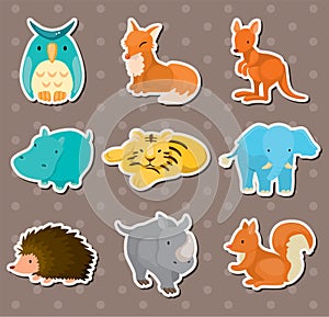 Animal stickers