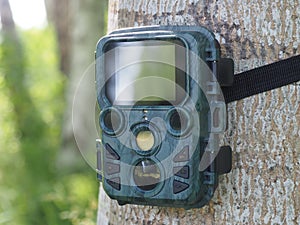 Animal trail surveillance mini camera
