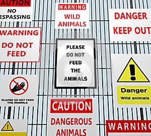 Animal Warning Signs