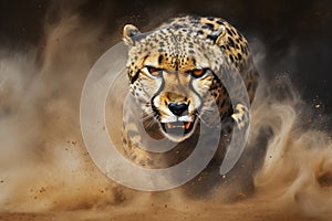 Animal wildlife mammal portrait wild face carnivore nature predator leopard hunter safari cat