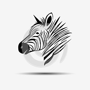 Animal zebra illustration wild mammal white black zoo str