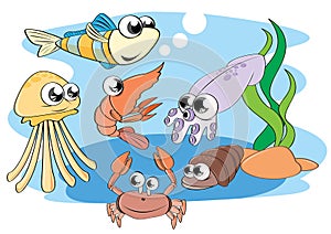 Animals aquatic