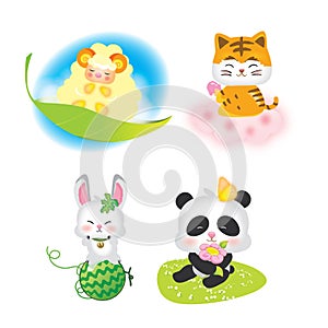 Animals cartoon