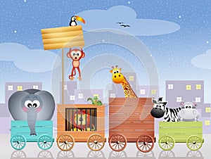 Animals circus
