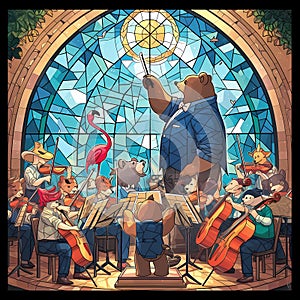 Animals Conducting: An Unforgettable Symphony