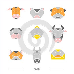 Animals farm origami 10