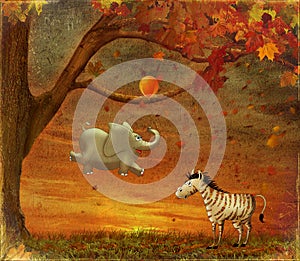 Animals in the Forest