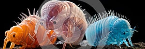 animals like tardigrades or rotifers, showcasing their unique features.Generative AI