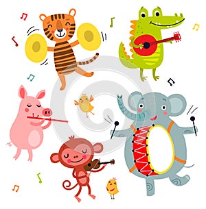 Animals and musical instruments