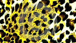 Animals skin pattern design, clothing and garments, yellow shades