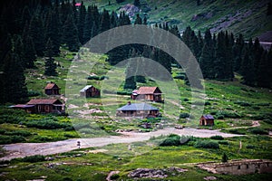 Animas Forks Ghost Town Colorado