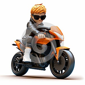 Animated Action Motorcycle: A Kid\'s Lit Adventure In Daz3d