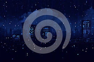 animated ascii rain create a simple animation of falling rain us