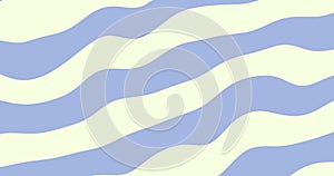 Animated blue and white gradient sea wave abstract background