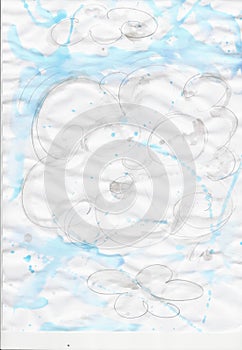 Animated clouds photo