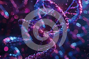 Animated DNA Replication Process