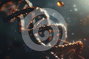 Animated DNA Replication Visualization