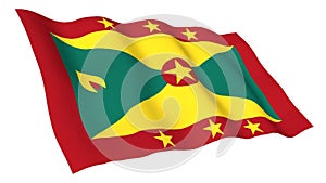 Animated flag of Grenada