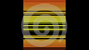 Animated horizontal lines motion design pattern background. Seamless loop animation colorful line stripe abstract