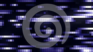 Animated horizontally line background. Moving horizontally glowing colorful lines, abstract animation background
