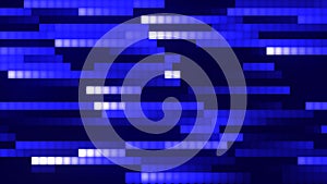 Animated horizontally line background. Moving horizontally glowing colorful lines, abstract animation background