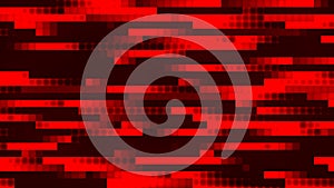 Animated horizontally line background. Moving horizontally glowing colorful lines, abstract animation background