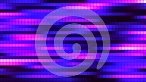 Animated horizontally line background. Moving horizontally glowing colorful lines, abstract animation background