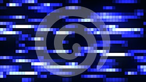 Animated horizontally line background. Moving horizontally glowing colorful lines, abstract animation background