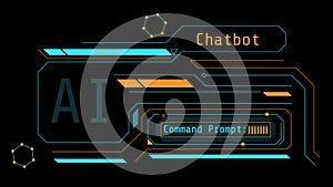 Animated infographics about AI and Chatbot prompting.