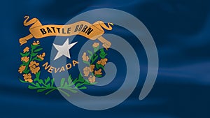 Animated Nevada state flag