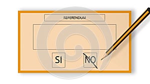 Animated pencil sheet referendum