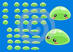 Animated Slime Character Sprites