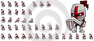 Cute Knight Character Sprites photo