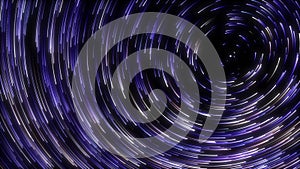 Animated star trails 