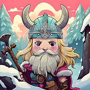 Animated Viking