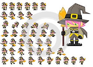 Animated Witch Character Sprites photo