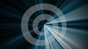 Animation of beautiful dark blue light radial from the center abstract background. Abstract motion background with shining lights.