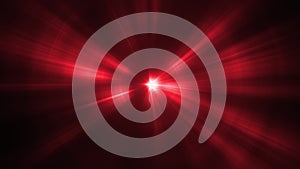 Animation of beautiful red light radial background