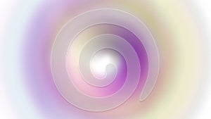 Animation of blurred colored rainbow moving in circle