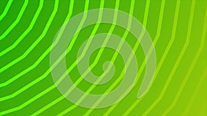 Animation. Iridescent gradation of color circles pulsating hypnotizing attention edge, Green Yellow Color Loop Animated Videos