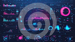 animation loading data visualization screen