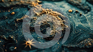 animation morphing map