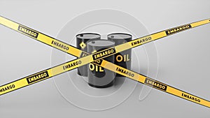 Animation of multiple barrels of oil