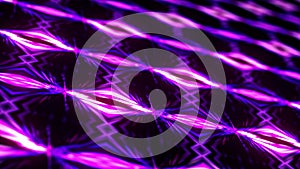 Animation pink purple glowlight grid