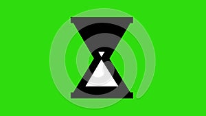 animation sand clock icon