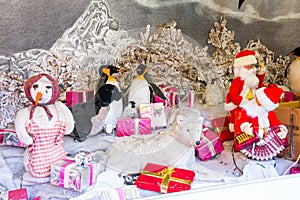 Animatronics at the Christmas Market, Paris Tuileries, France