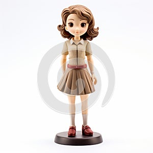 Anime Sculpture Girl Figurine With Detailed Craftsmanship